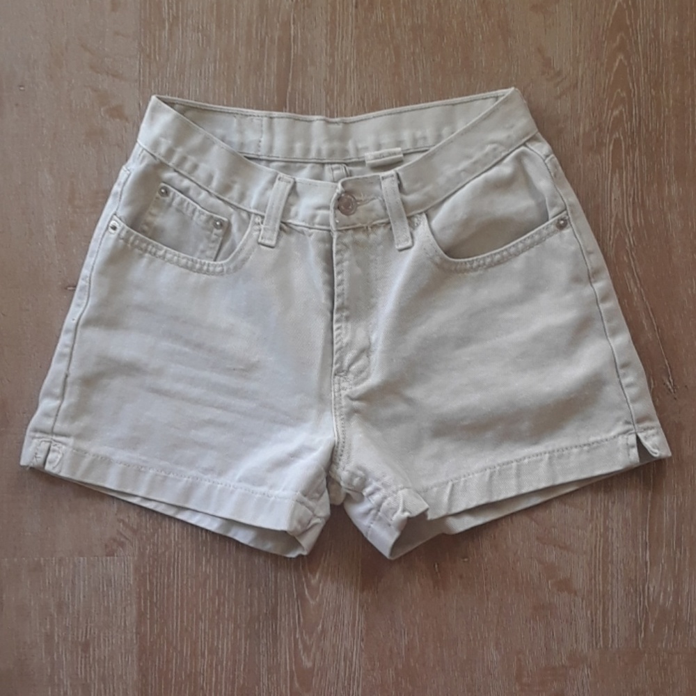 Vintage Jordache Tan High Waisted Shorts